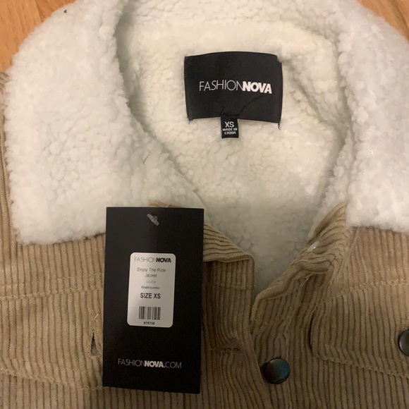 Fashion Nova- Enjoy The Ride Jacket - Picture 2 of 3